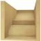 Ekena Millwork 10"W x 20"D x 10"H Wide Ridgewood Rough Cedar Woodgrain TimberThane Corbel, Primed Tan CORUR10X20X10RIDRCPR - alternate 2